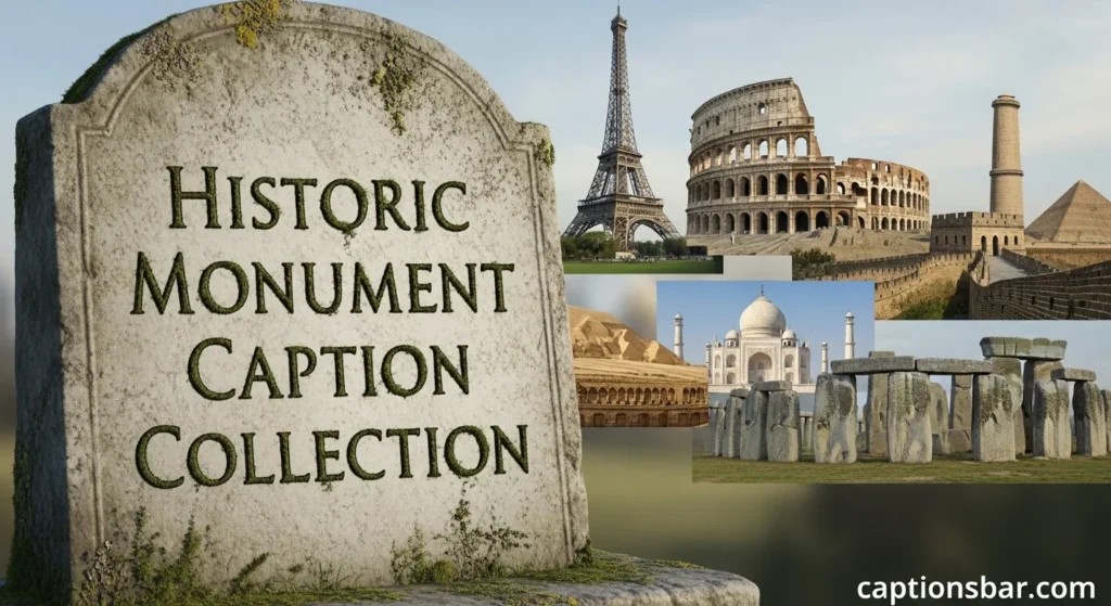 Historic Monument Caption Collection