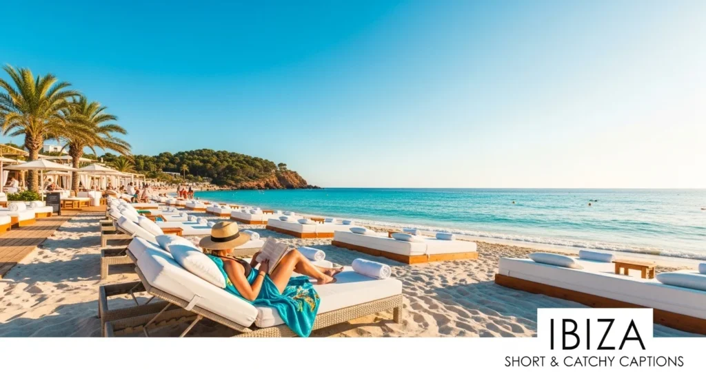 Ibiza Short & Catchy Captions
