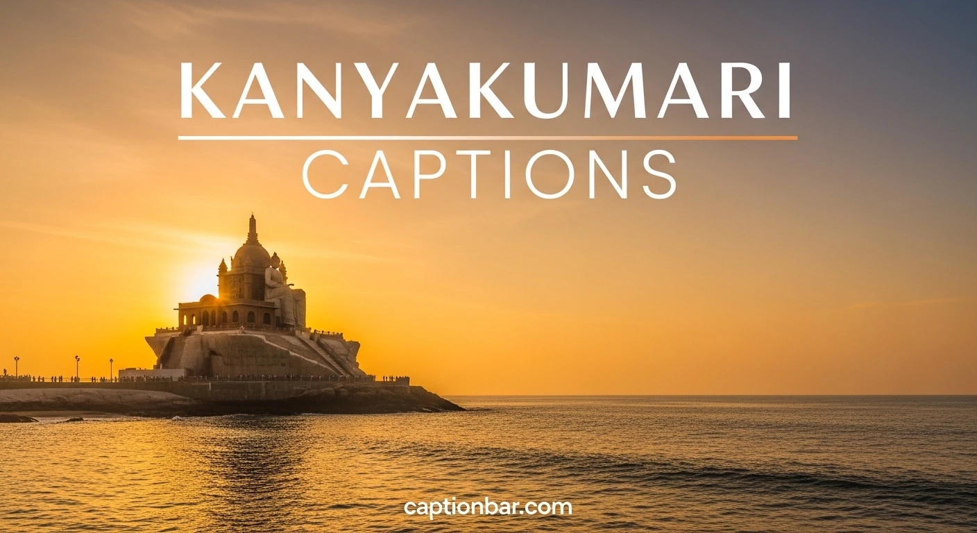 Kanyakumari Captions