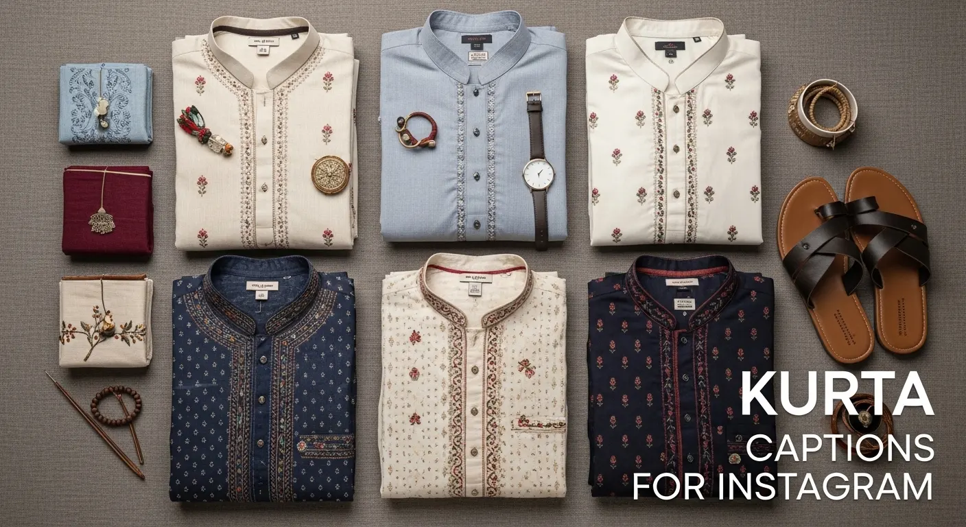 Kurta Captions for Instagram