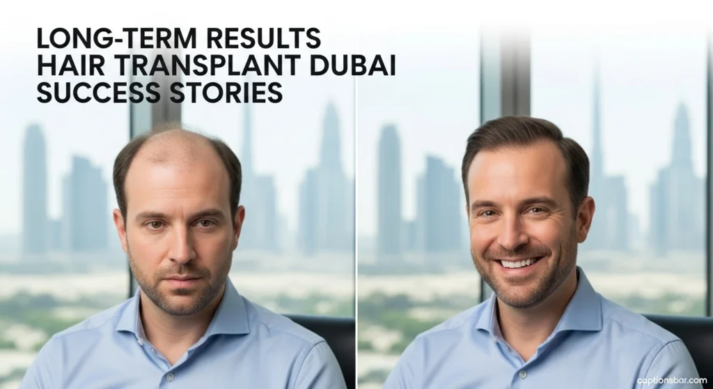 Long-Term Results Hair Transplant Dubai Success Stories