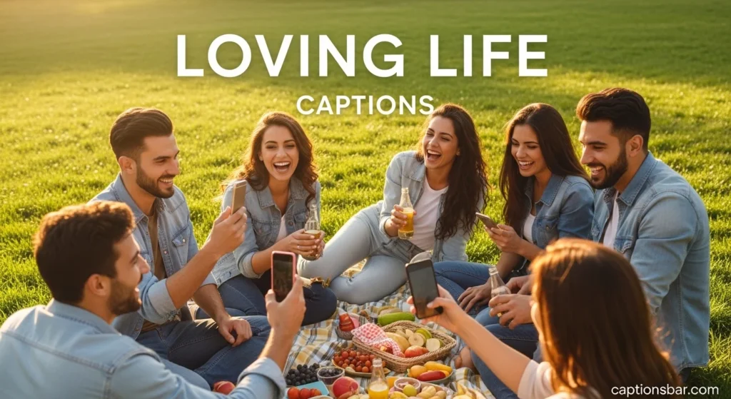 Loving Life Captions