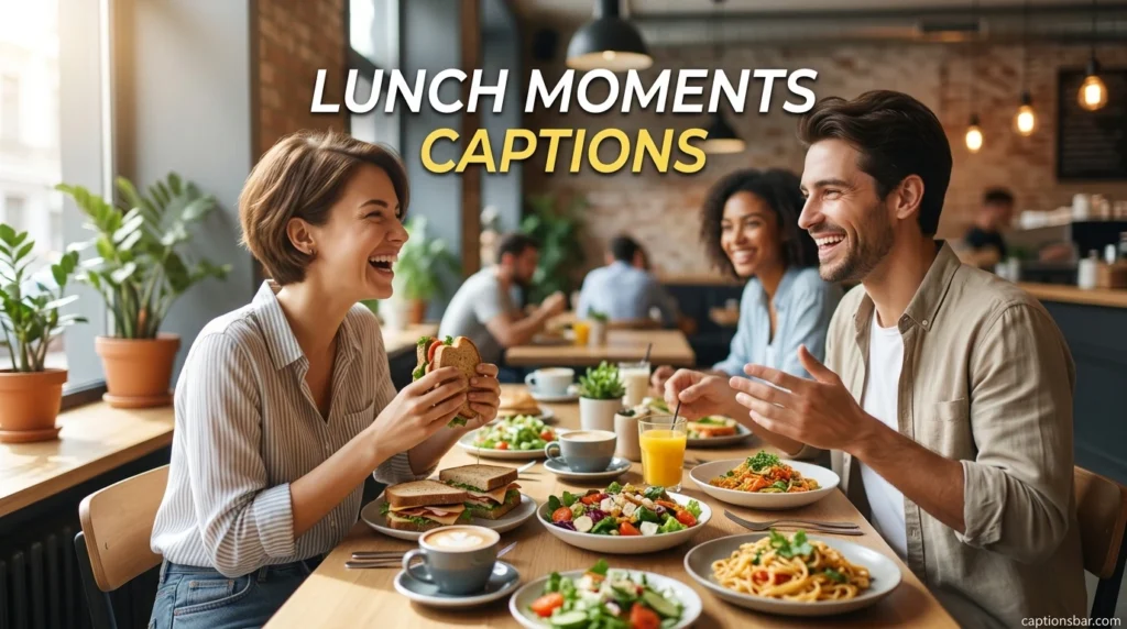 Lunch Moments Captions