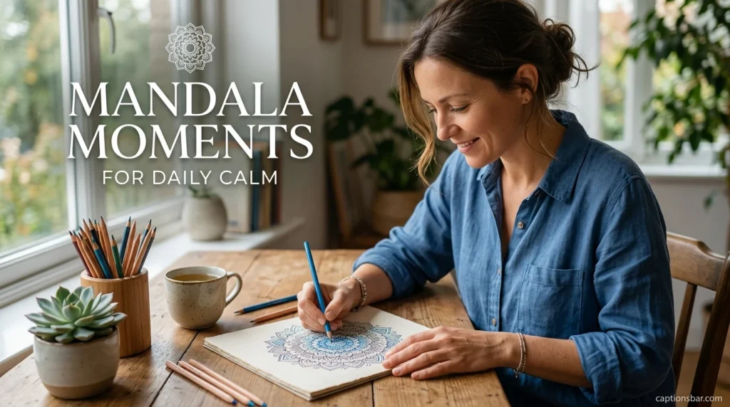 Mandala Moments for Daily Calm