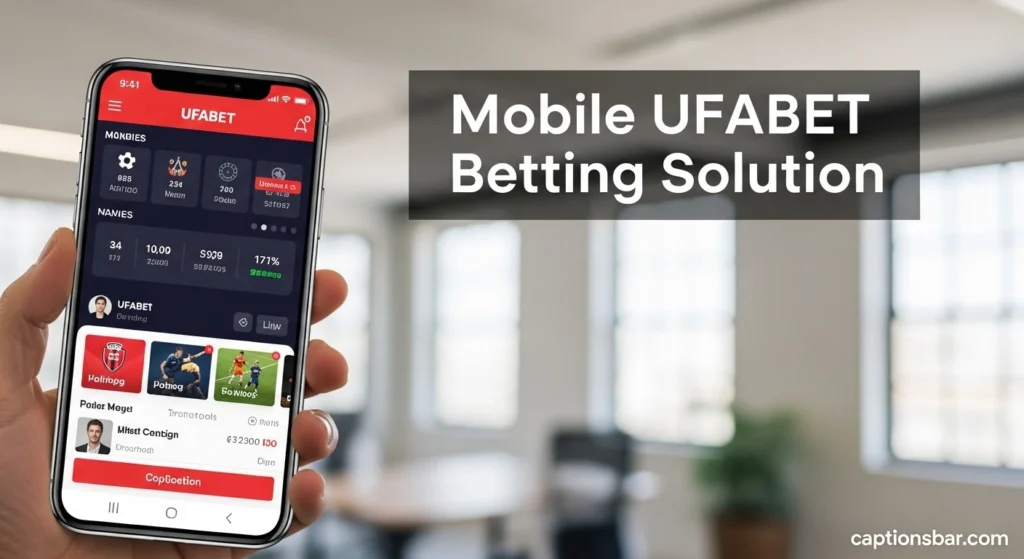 mobile ufabet betting solution