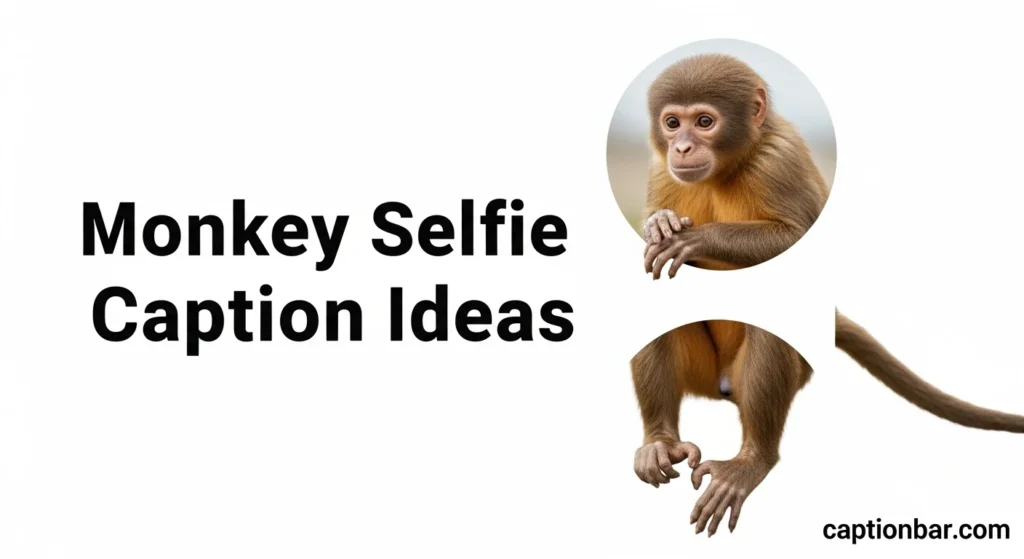 Monkey Selfie Caption Ideas