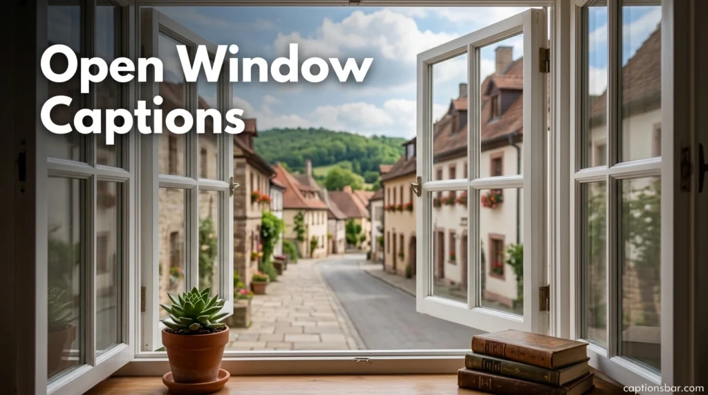 Open Window Captions