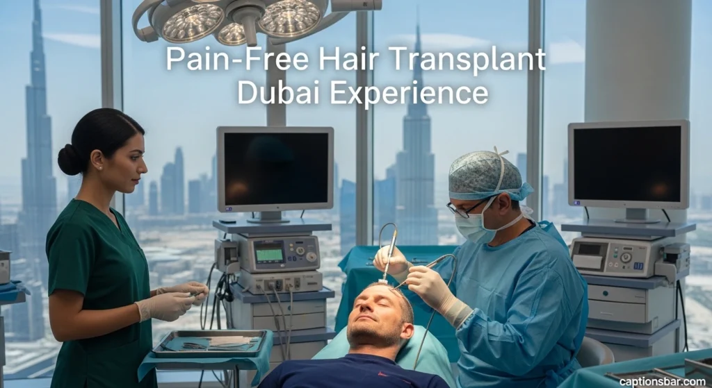 Pain-Free Hair Transplant Dubai Experience