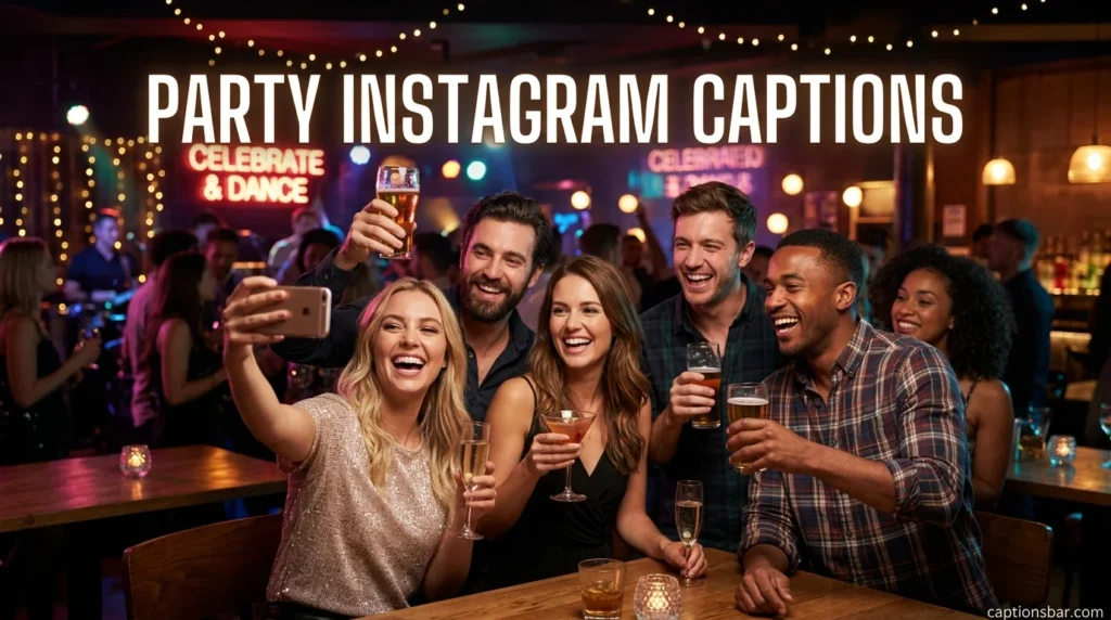 Party Instagram Captions