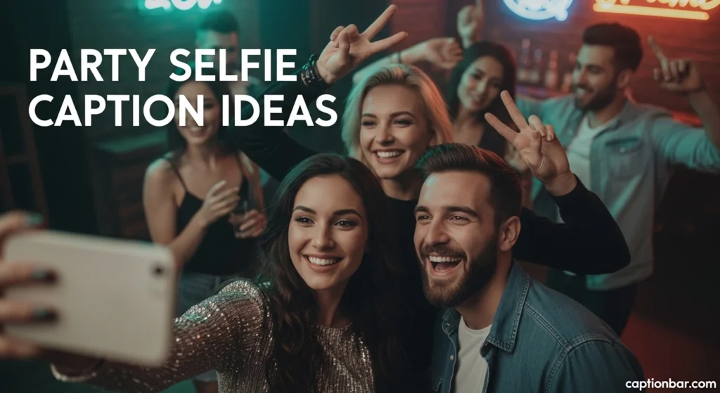 Party Selfie Caption Ideas