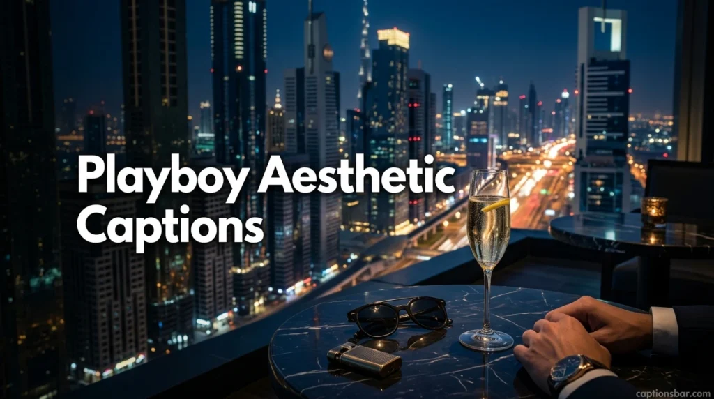 Playboy Aesthetic Captions