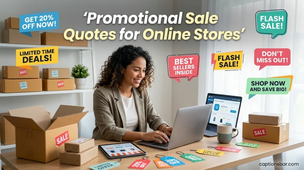 Promotional Sale Quotes for Online Stores