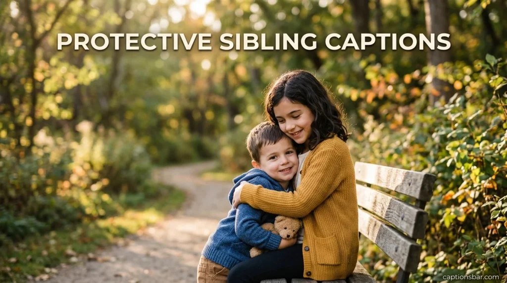 Protective Sibling Captions