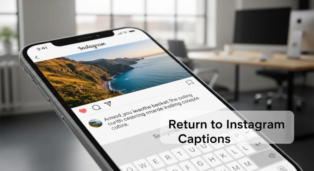 Return to Instagram Captions