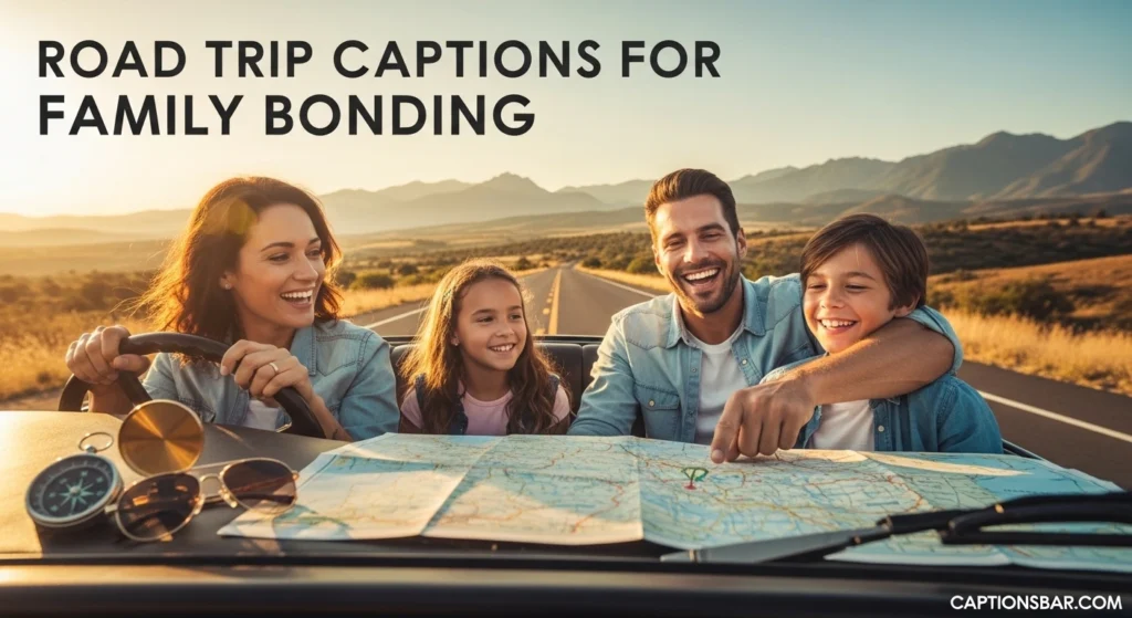 Road Trip Captions for Family Bonding