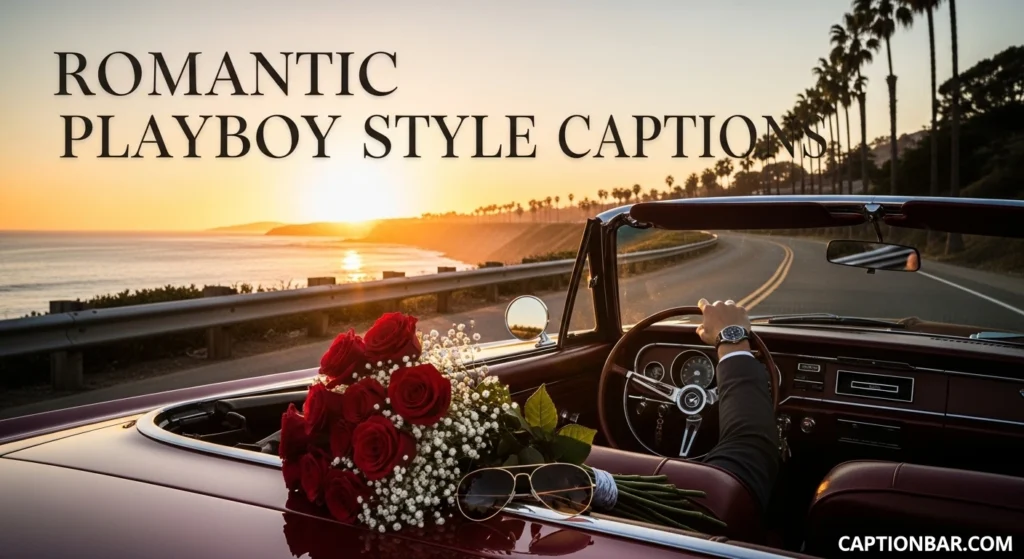 Romantic Playboy Style Captions