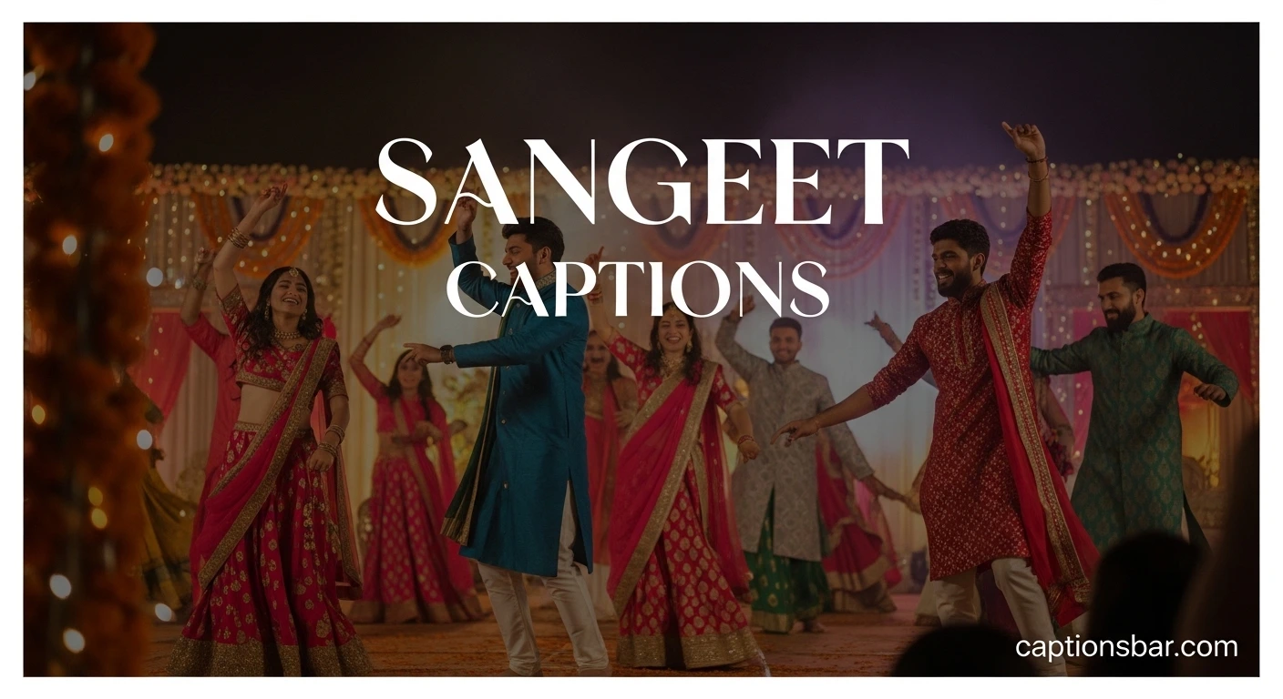 Sangeet Captions