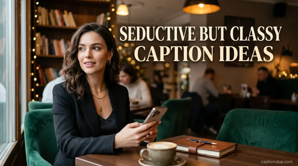 Seductive but Classy Caption Ideas