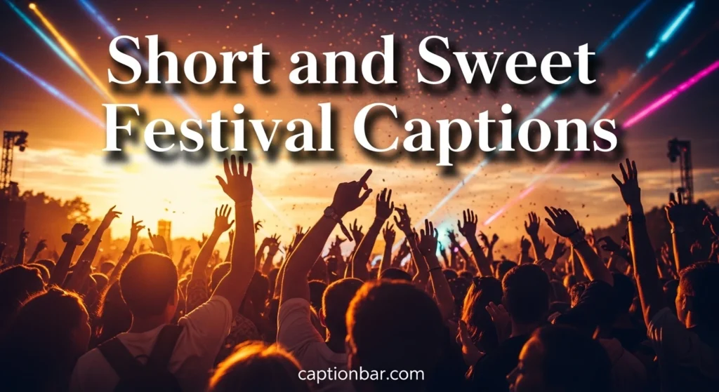 Short and Sweet Festival Captions