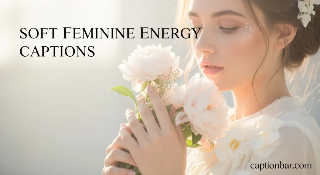 Soft Feminine Energy Captions