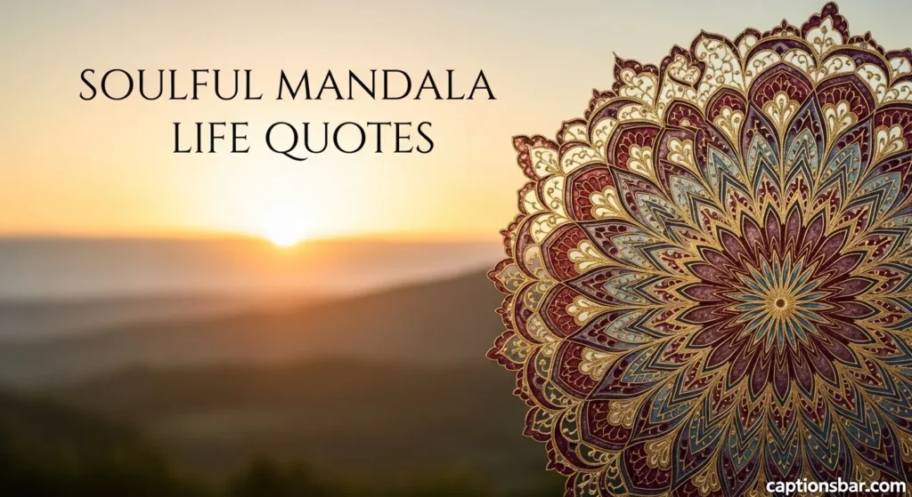 Soulful Mandala Life Quotes