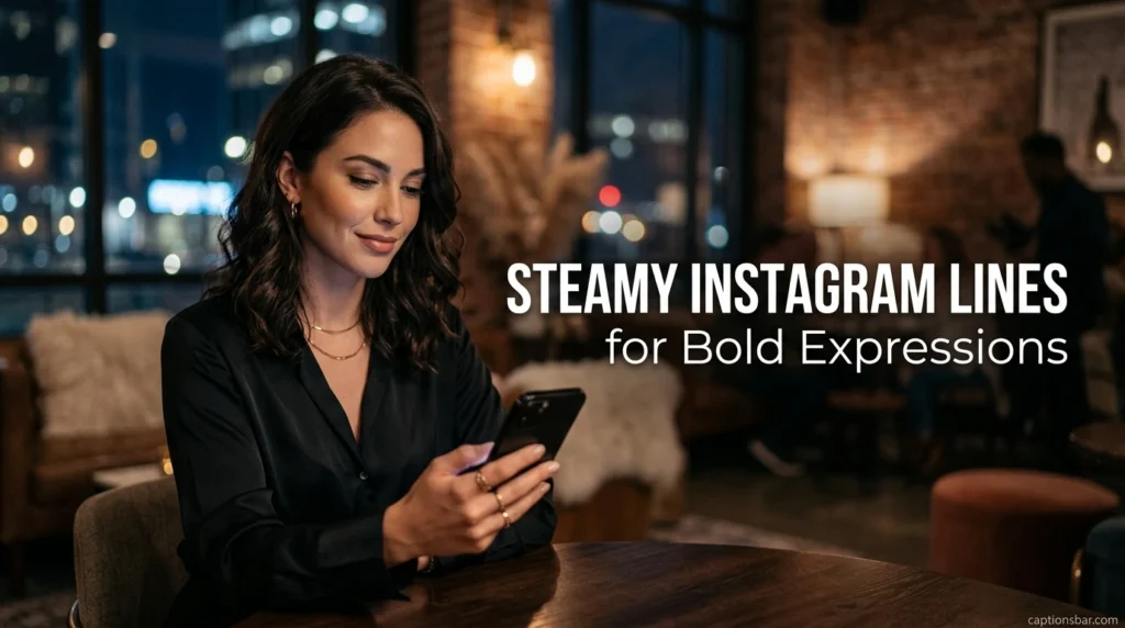 Steamy Instagram Lines for Bold Expressions