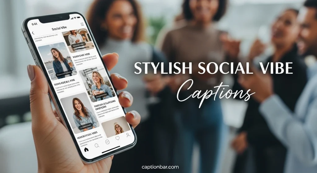 Stylish Social Vibe Captions