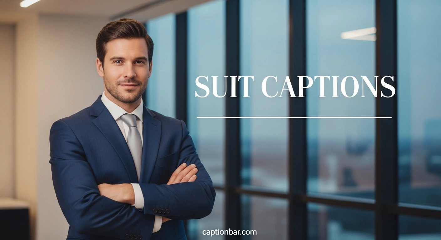 Suit Captions