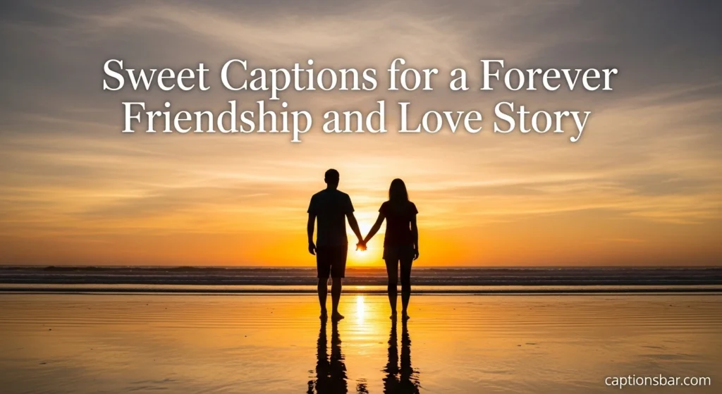 Sweet Captions for a Forever Friendship and Love Story