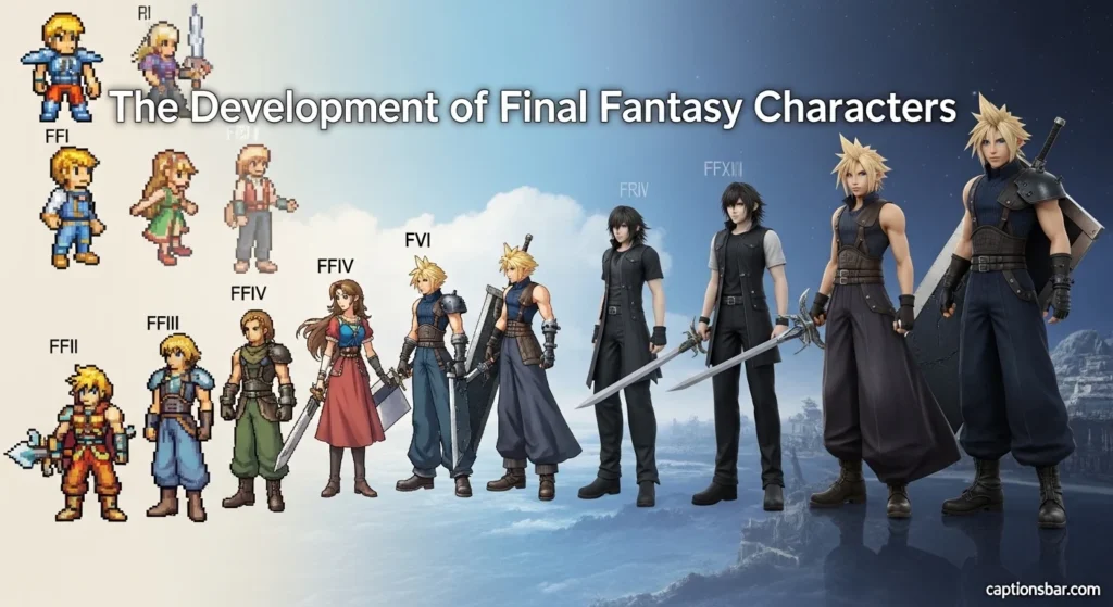The Development of Final Fantasy Characters