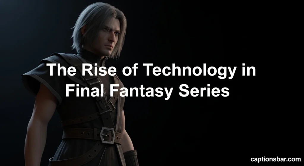 The Rise of Technology in Final Fantasy Series