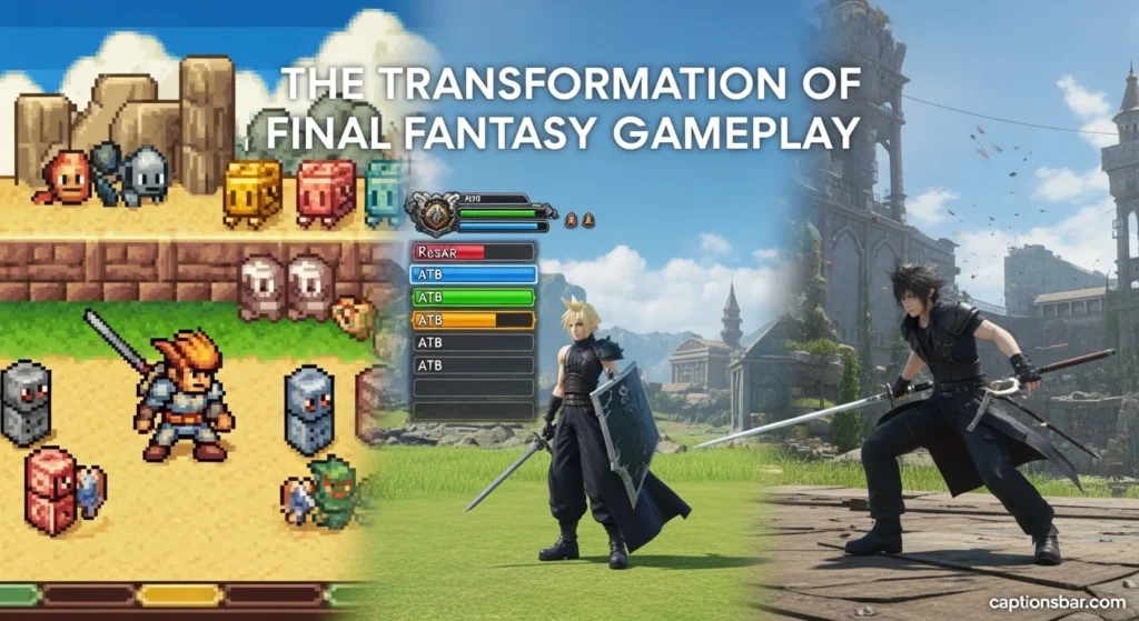 The Transformation of Final Fantasy Gameplay