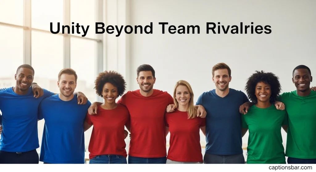 Unity Beyond Team Rivalries