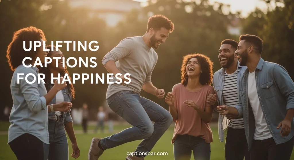 Uplifting Captions for Happiness