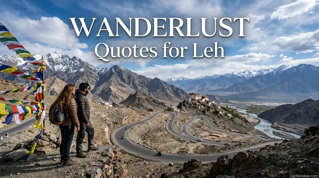 Wanderlust Quotes for Leh