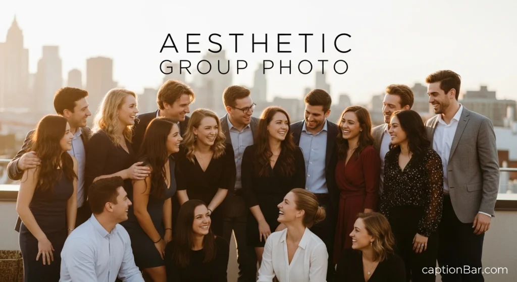Aesthetic Group Photo Captions