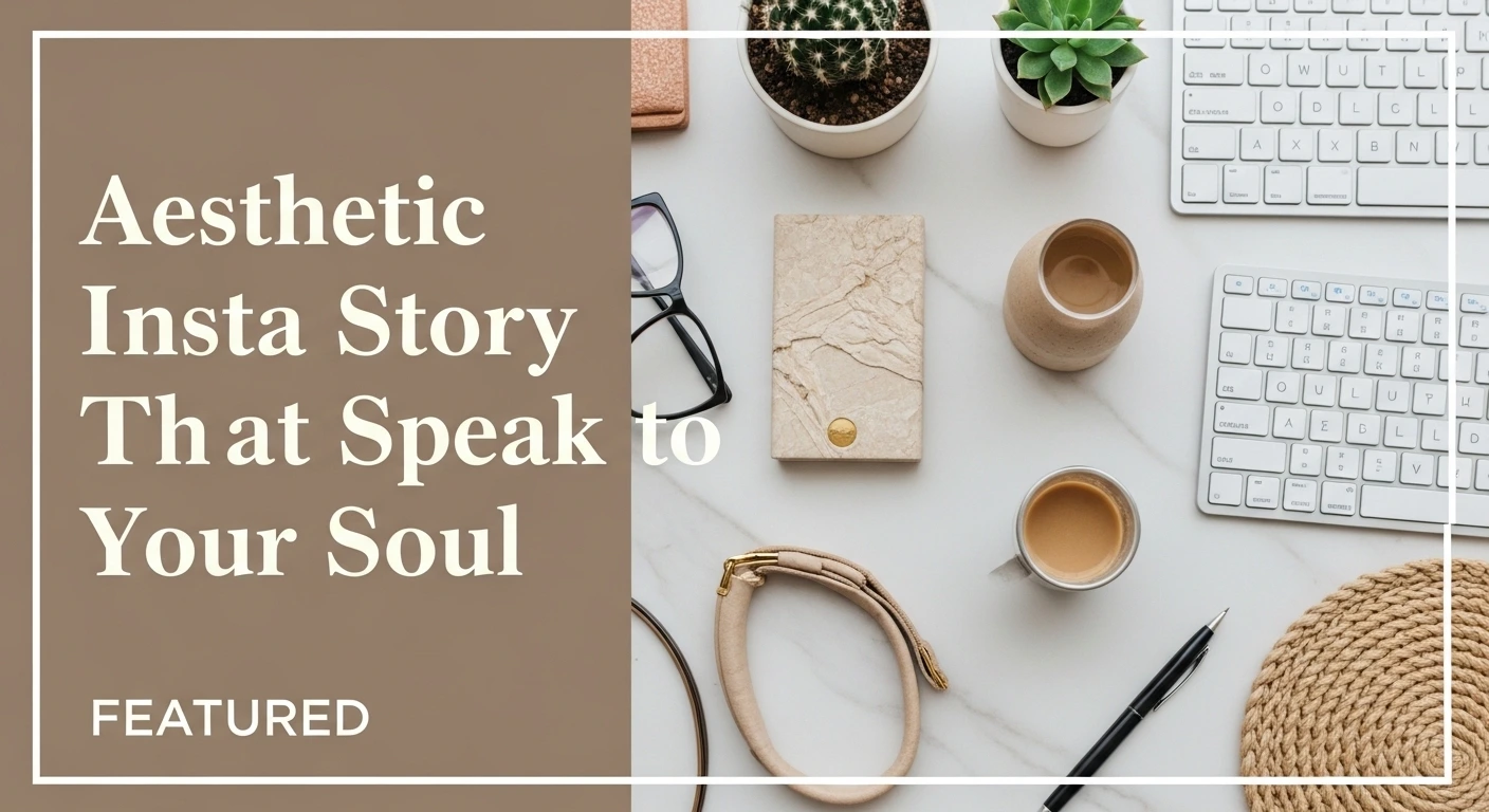Aesthetic Insta Story Ideas That Speak to Your Soul