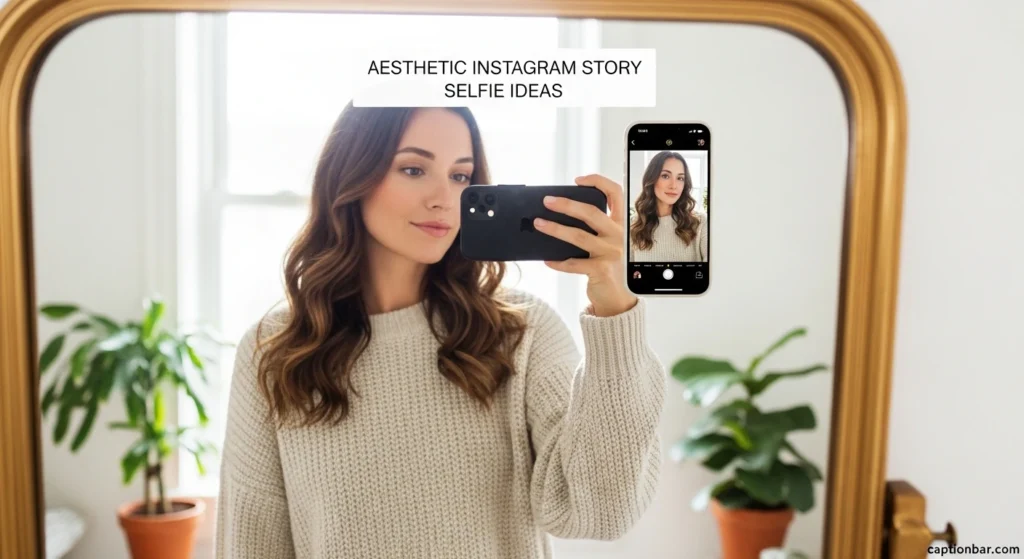 Aesthetic Instagram Story Selfie Ideas
