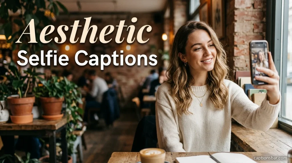 Aesthetic Selfie Captions