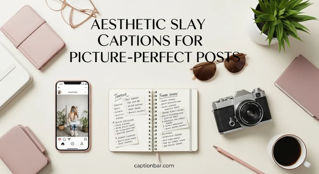 Aesthetic Slay Captions for Picture-Perfect Posts