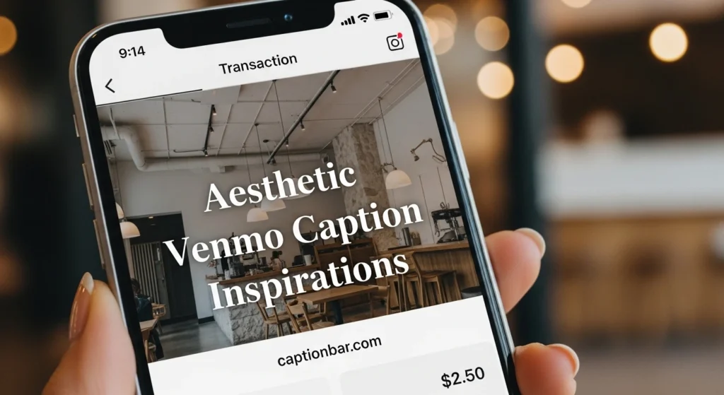 Aesthetic Venmo Caption Inspirations