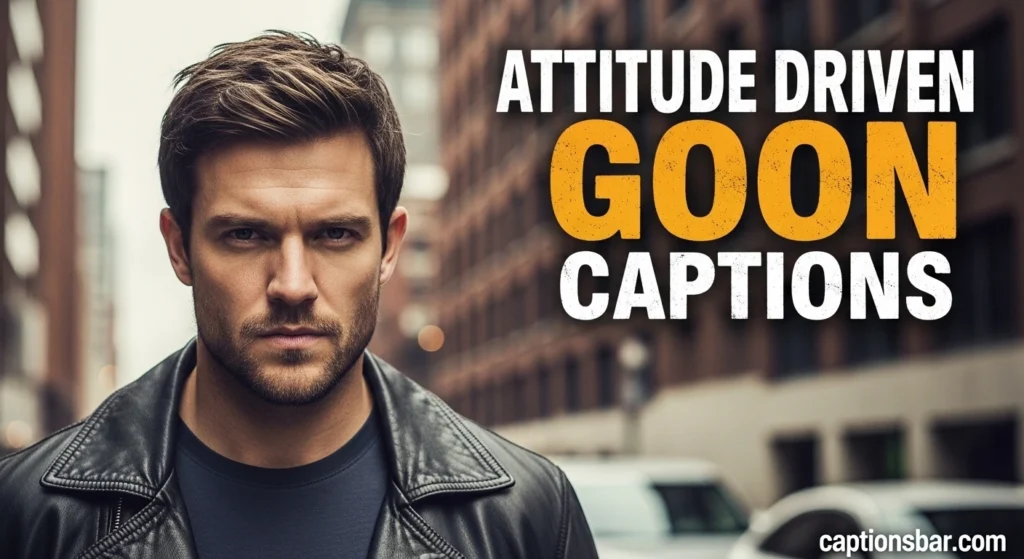 Attitude Driven Goon Captions