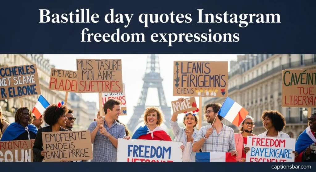 Bastille day quotes Instagram freedom expressions