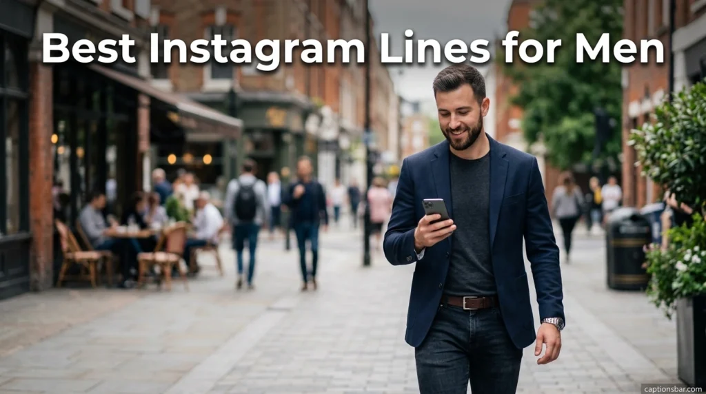 Best Instagram Lines for Men