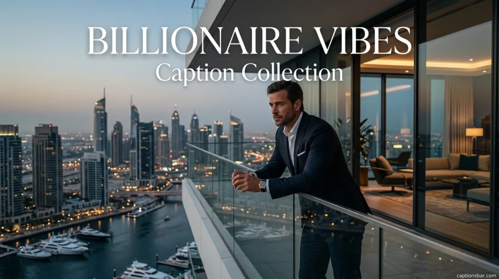 Billionaire Vibes Caption Collection