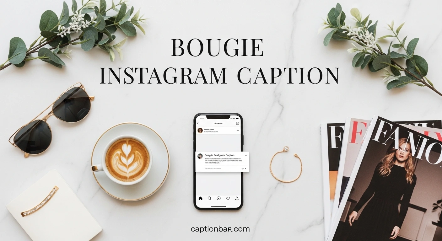 Bougie Instagram Caption