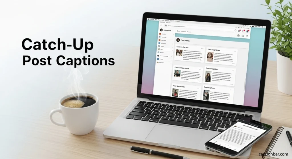Catch-Up Post Captions