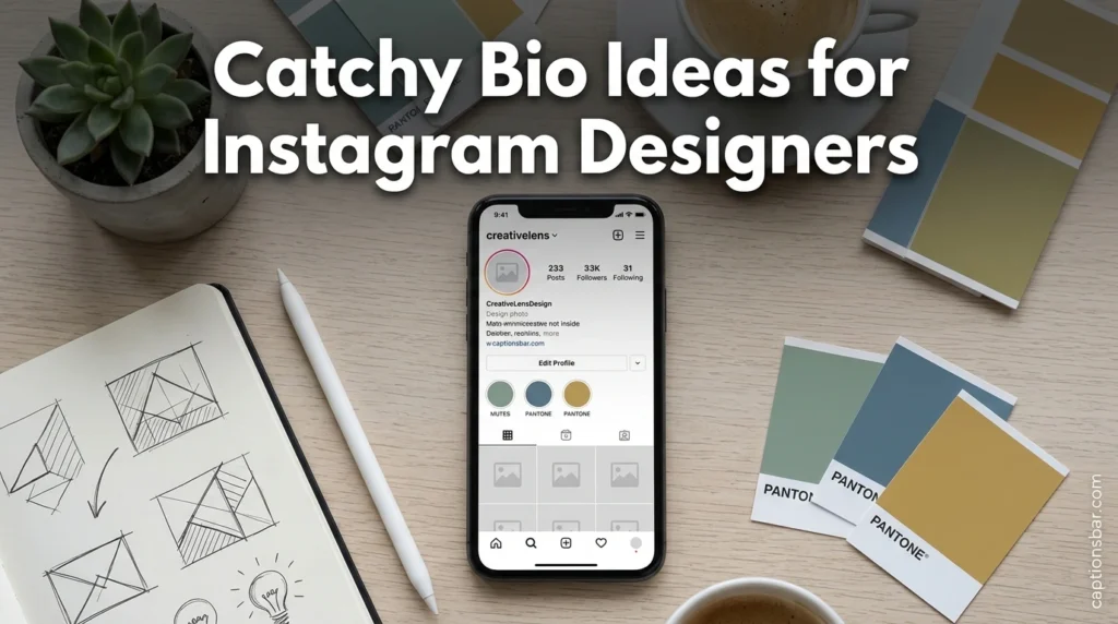 Catchy Bio Ideas for Instagram Designers