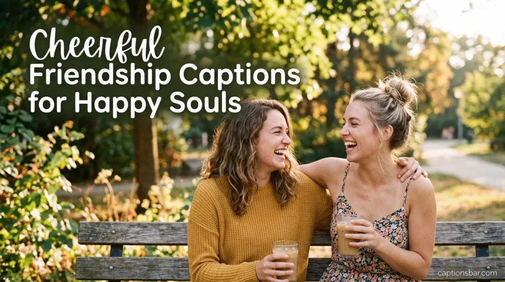 Cheerful Friendship Captions for Happy Souls
