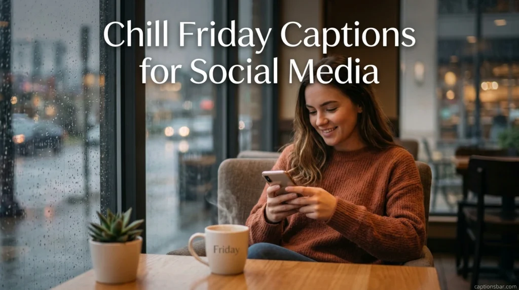 Chill Friday Captions for Social Media
